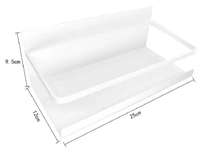 Hanging Refrigerator Organizer Magnetic Shelf Fridge Seasoning Storage Holder Wall Hanger Organizer Condiments Rack Kitchen Tool