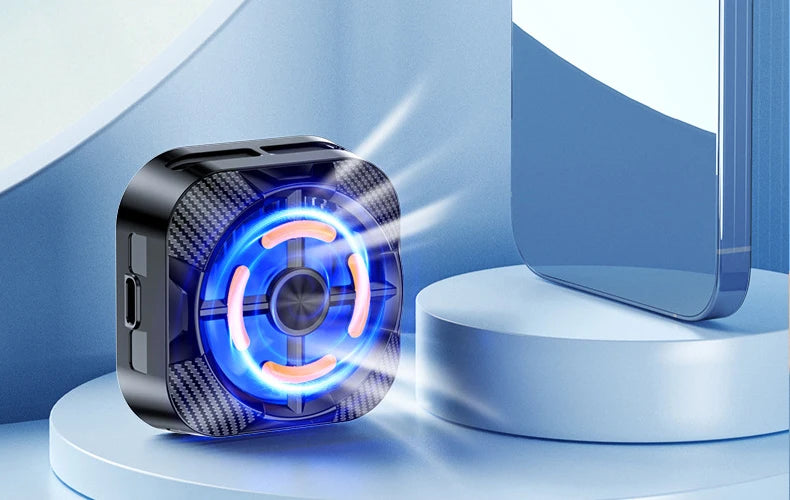 Semiconductor Mobile Phone Radiator Fan Cooler For Phone Cooling Fan Processor Cooler  Phone Fan Cooler Gamer Cell Phone