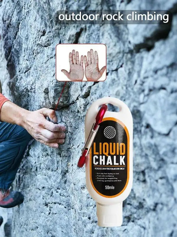 Sports Chalk Magnesium Powder Fitness Weight Lifting Non-slip Cream Grip Weight Lifting Climbing Gym Sports 30/50/100ml