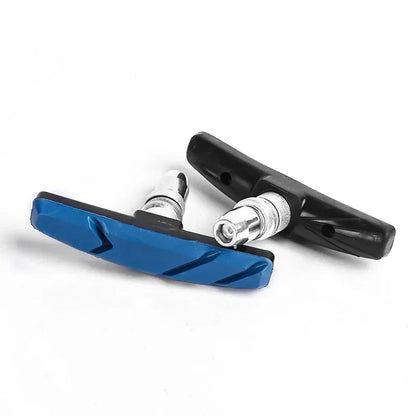 1/2/4/6/10 Pairs MTB Road Bicycle Silent Brake Pads Cycling V Brake Holder Pads Shoes Rubber Blocks Durable Cycling Accessories