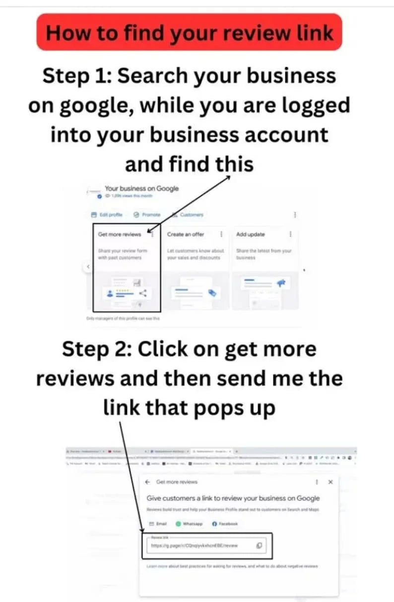 Custom Google Review Sign With Stand Scan QR Code Business Decor Acrylic Google Review NFC QR Code Sign Review Us on Google