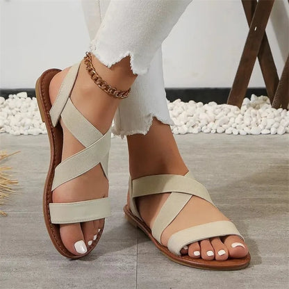Women Sandals Shoes Summer Party Sandals For Women Soft Sandals Ladies Breathable Shoes Woman Retro Footwear Female Women Sandal