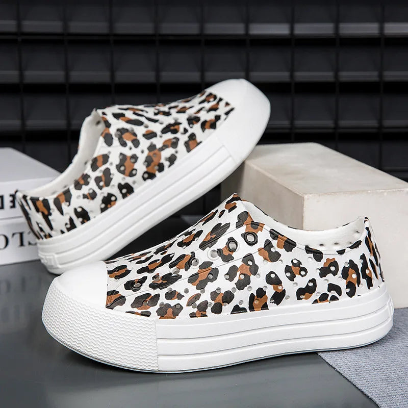 New Big Kid Casual Sandal Heightening Shoes External Wear Sandal Summer Thick Bottom Hole Cave Garden Shoes Women Beach Sandal