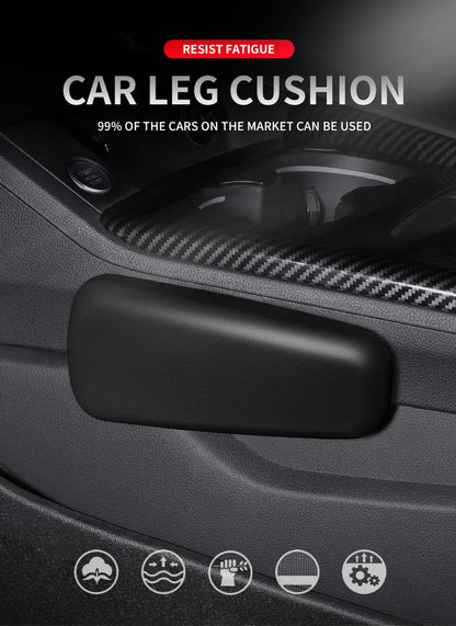 1PC Car Knee Pads Leg Pads Car Leg Rests Knee Pads Car Door Control Leg Pads Universal Foot Pads Auto Armrest Accessories