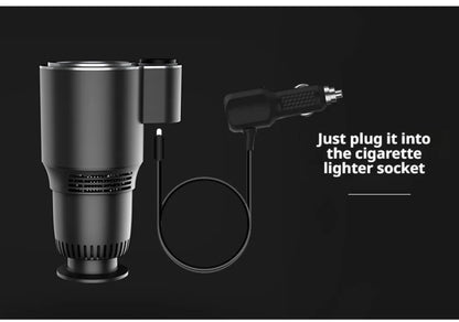 Car Hot Cold Cup Smart Quick Cooling Cup Warm Milk Cup Car Heater Car Hot Cold Cup Heater