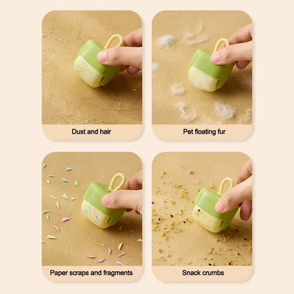 Reusable Portable Roller Clothes Pet Hair Remover Dust Removal Eliminator Brush Hairs Sticky Mini Gel Lint Roller From Clothes