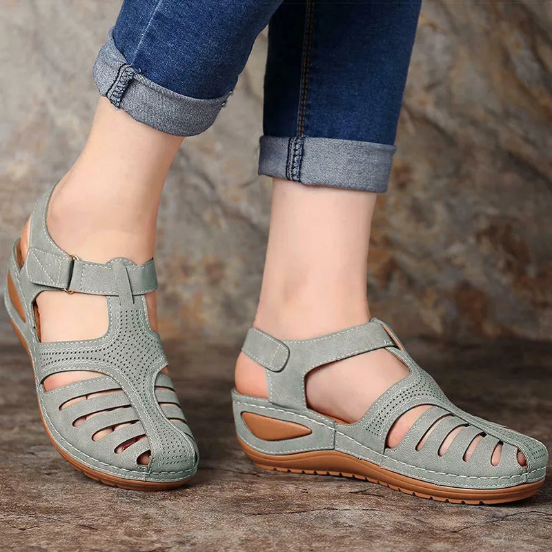 Sandals Shoes Women Summer Beach Women's Sandals Non-Slip Sandals For Women Wedge Shoes Woman Soft Footwear Sandal Women Female