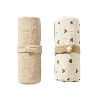 Soft Baby Diaper Changing Pad Strong Absorbent Breathable Infant Diaper Mat Hypoallergenic Diapering Sheet Baby Bed Pad Nursery