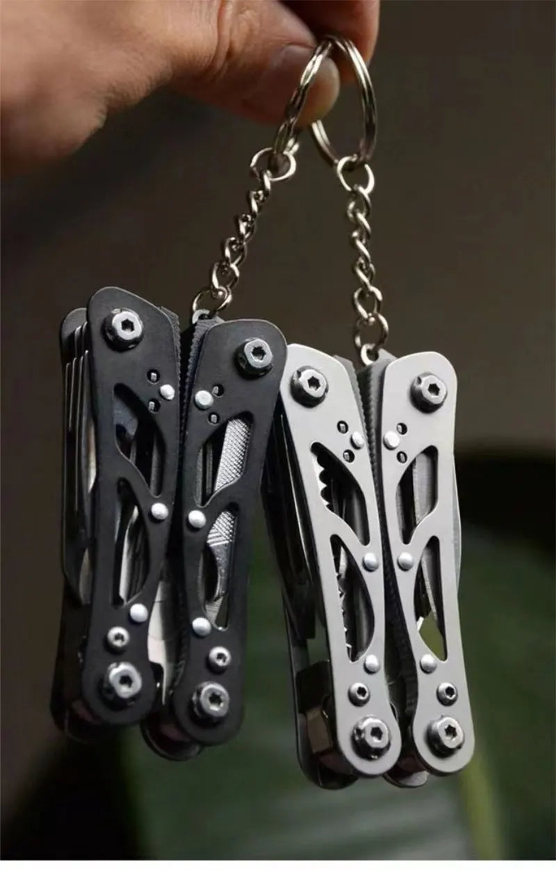 Stainless Steel Pliers Outdoor Knife Combination Folding Car Convenient Knife Pliers Pliers Multifunctional Tools