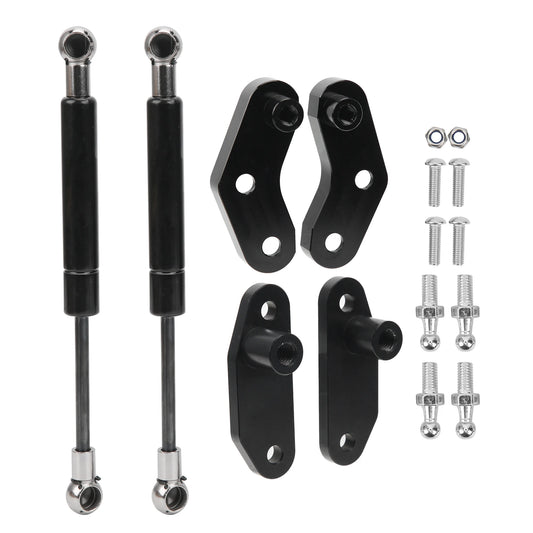 Door Opener Kit Anodized Iron Door Support Rod Fit For Can‑Am Maverick X3 2017‑2020 Front Rear
