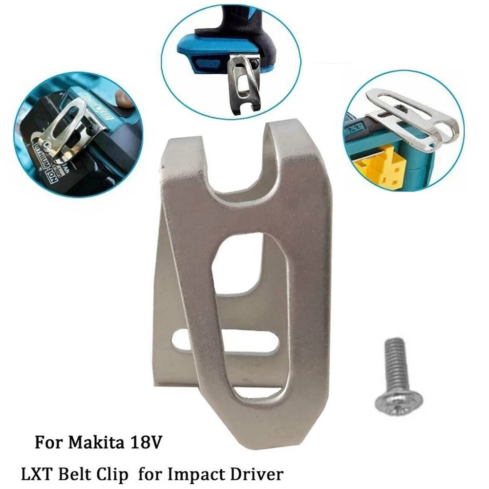 3pcs Belt Clip Hook For Makita 18V LXT Cordless Drills Impact Driver Power Tools Accessories