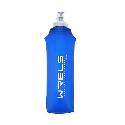 WRELS Camping Soft Water Bottle Drinking Sport Folding Bag Flask Outdoor Running Hydration Pack Waist Bicycle BPA Free