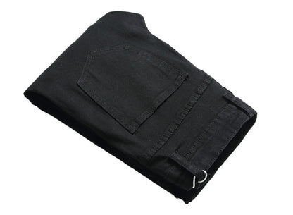 Jeans for Men High Street with Holes and Black Peaks Slim Fit Jeans and Mens Trousers