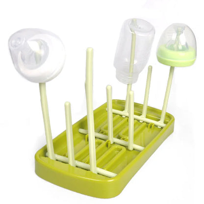 Bottle Dry Rack Baby Bottle Drain Drying Racks Blue Pink Baby Bottle Cleaning Dryer Drainer Storage Drying Rack