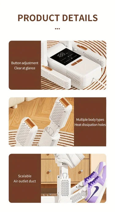 Shoe dryer, shoe dryer, shoe dryer for deodorization, home dormitory touch screen shoe dryer for quick drying of shoes