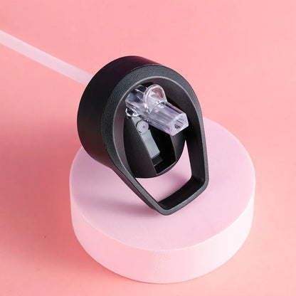 750ml Sports Water Bottle With Straw Outdoor Plastic Clear Dinkware Gym School Travel Camping Portable Leakproof Drinking Cup