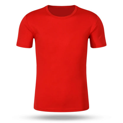 Mens T-shirt Casual Shirts Sport Short Sleeved Top Summer Hot Sale Quick Dry Tees