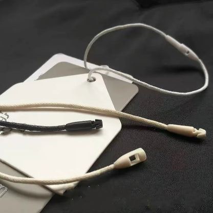 100pcs 20cm Length Clothing Tag  Loop Pins Security Loop Tag Fasteners Price Tag Fastener
