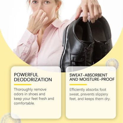 Shoes Smell Remover Patch Insole Patches Odor Removal Patch 20 Pcs Shoes Odor Eliminator Long-Lasting Sneaker Deodorizer Smell