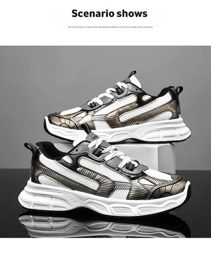 Sneakers Women Trends  Platform Shoes Lightweight Outdoor Sports Shoes Breathable Running Shoes Lace Up Casual