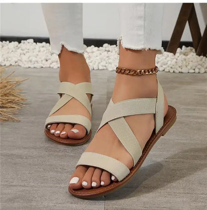 Women Sandals Shoes Summer Party Sandals For Women Soft Sandals Ladies Breathable Shoes Woman Retro Footwear Female Women Sandal
