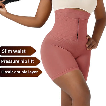 Shapewear for Women Tummy Control Body Shaper Fajas Shorts with Hook Butt Lifter Panties High Waisted Underwear Slimming Panties