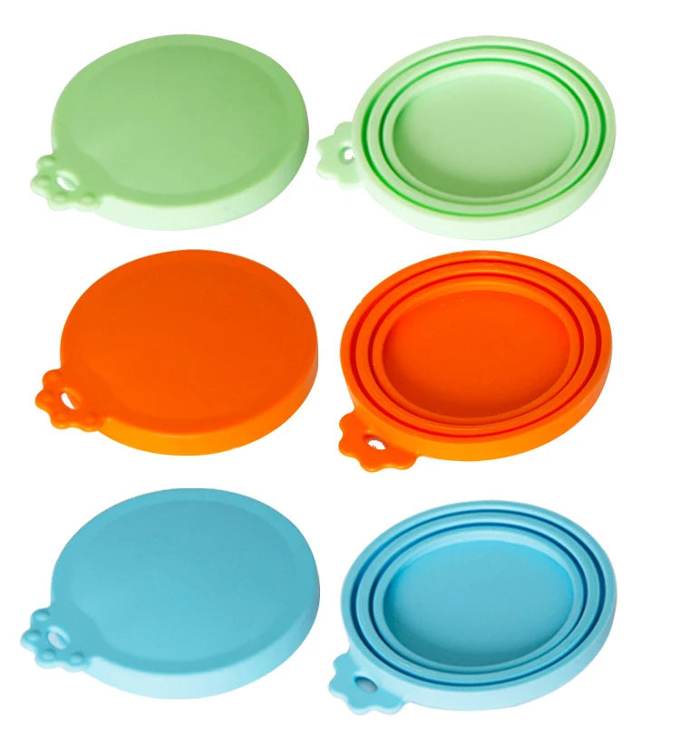Silicone Stretch lids Canning lids Reusable Sealed Against moisture Pet Canning Fresh-keeping lid Kitchen tools accessories T021