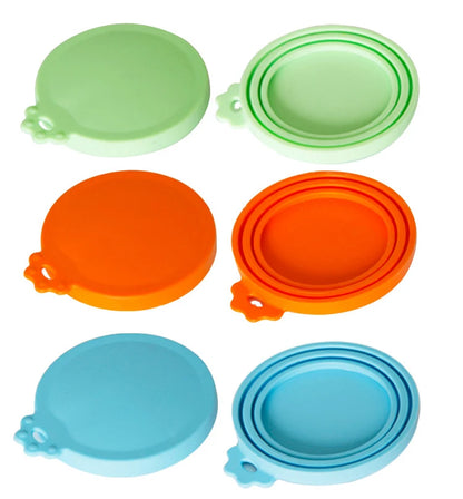 Silicone Stretch lids Canning lids Reusable Sealed Against moisture Pet Canning Fresh-keeping lid Kitchen tools accessories T021