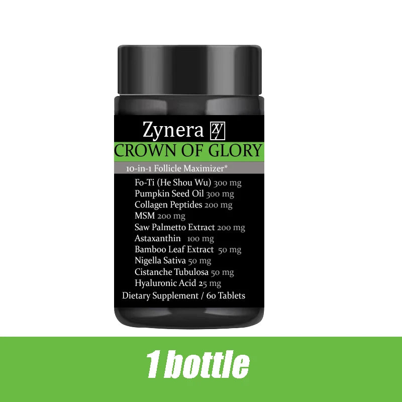 Hair Growth Tablets Multivitamin Supplement with Biotin for Joint  Skin Nail Immune Repair Beauty Health Capsules for Men Women