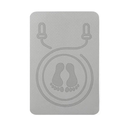 6mm Skipping Rope Mat Anti-noise Jump Rope Mat Exercise Shock Absorption Yoga Mat TPE Skipping Mat Fitness Pad Equipment