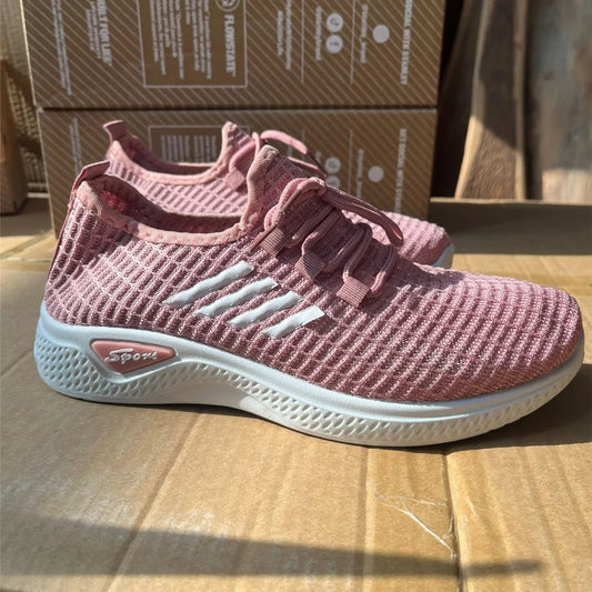 Comfortable Coconut Women's Casual Sports Shoes, Lightweight Breathable Soft-Soled Mesh Fashionable womens shoes women shoes