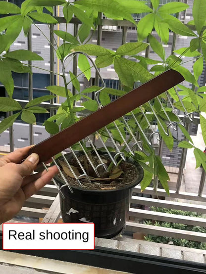 1/2/3pcs wooden new multifunctional hook hanger, bra strap storage, including 8 hooks, suitable for home and dormitory use