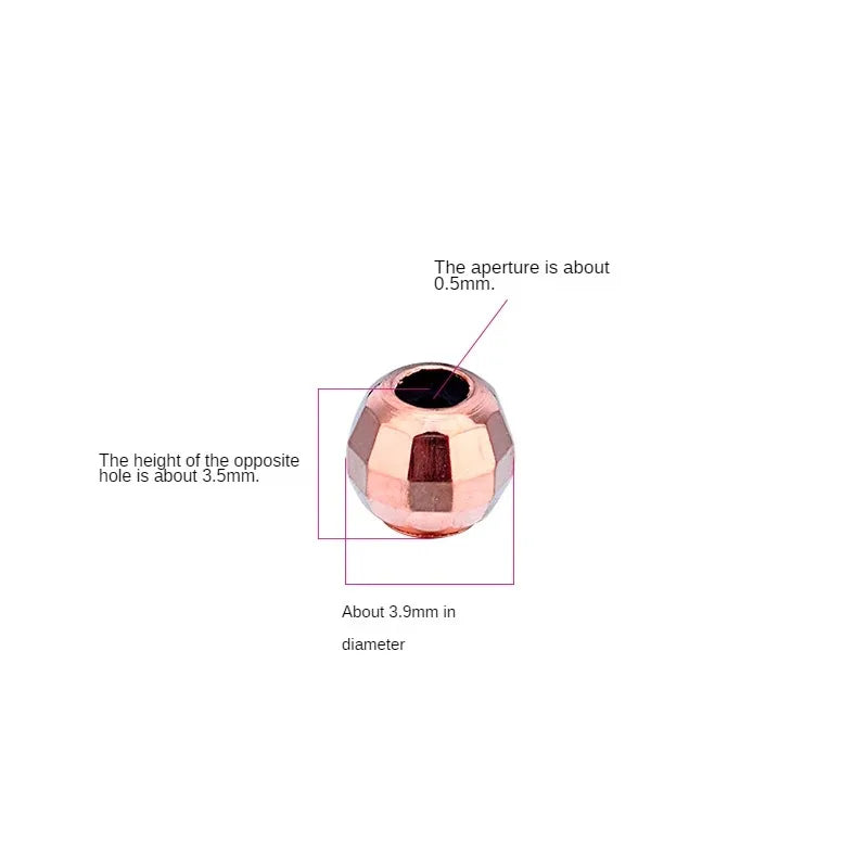 5pcsracelet DIY loose beads Thai silver laser beads silica gel beads 925 silver accessories accessories accessories accessories