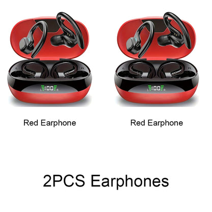 Original Wireless Earphones Ture Wireless Earbuds Ear Hook Sports HiFI Stereo Waterproof Headset With Mic TWS Headphone
