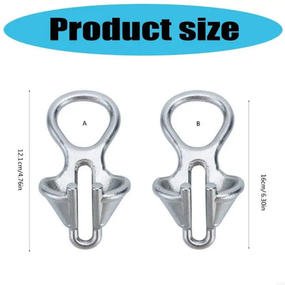 Anchors Chain Lock Rope Mooring Device for 6-8mm/8-10mm Rope Or Chain Anchors Chain Stopper Hardware Marine Accessory