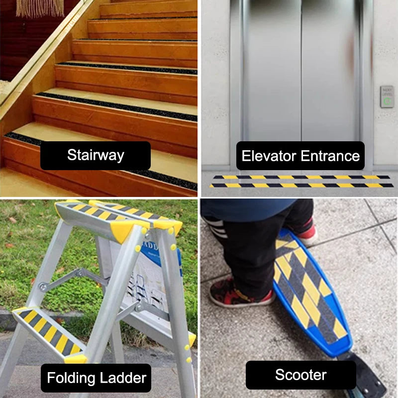 Anti-slip Tape Outdoor Anti Slip Stickers Elderly Anti Slip Strong Adhesive Safety Traction Tape Stairs Floor Safety Tread Step