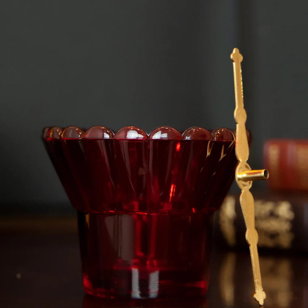 Orthodox Cross Candlestick Jesus Candlestick Zinc Alloy Candlestick Zinc Alloy Candlestick Glass Church Supplies Home Decoration