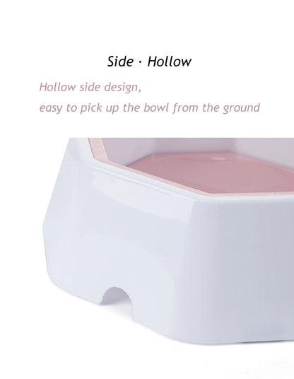 Anti-splash Water Bowl Dogs Drinker Slow Drinking Bowl Non-Wetting Mouth Anti-Overflow Water Feeding Dog Waterer Pet Accessories