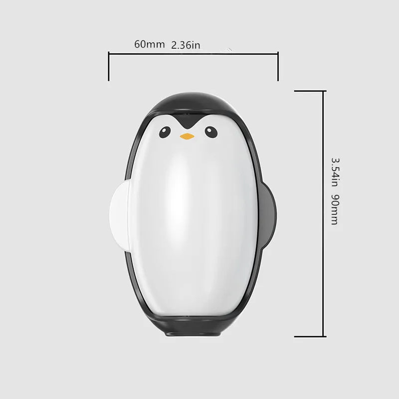 Penguin Lint Remover Household Portable Sticky Washable Reusable Mini Roller Brush Ball Suitable For Pet Hair Clothing Cleaning