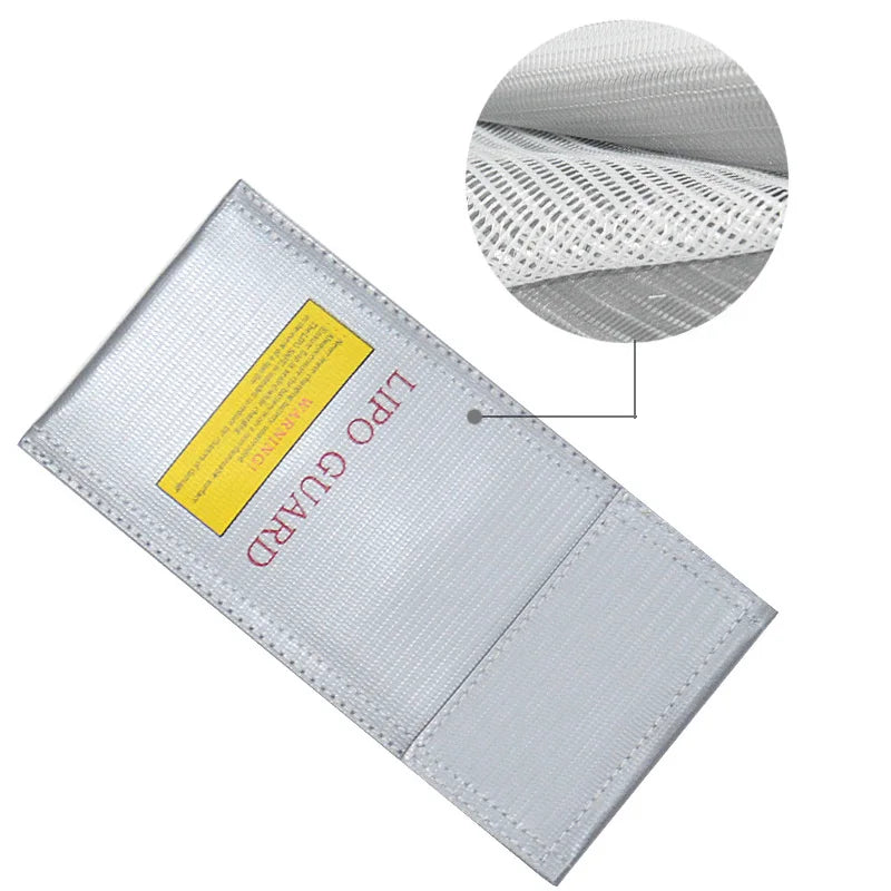 High Quality Fireproof & Waterproof Explosion-proof RC LiPo Battery Safety Bag Safe Guard Charge Sack 90*64*50MM