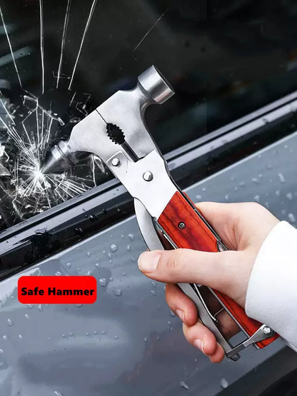 Camping Gear Multitool, Cool & Unique Birthday Gifts for Men,Survival Gear for Outdoor Hunting Hiking, Emergency Escape Tool