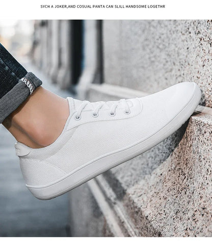 Sneakers for Men New Wide Barefoot Sneaker Fashion Flats Soft Zero Drop Sole Wider Toe Light Weight Fashion Shoes Plus Size