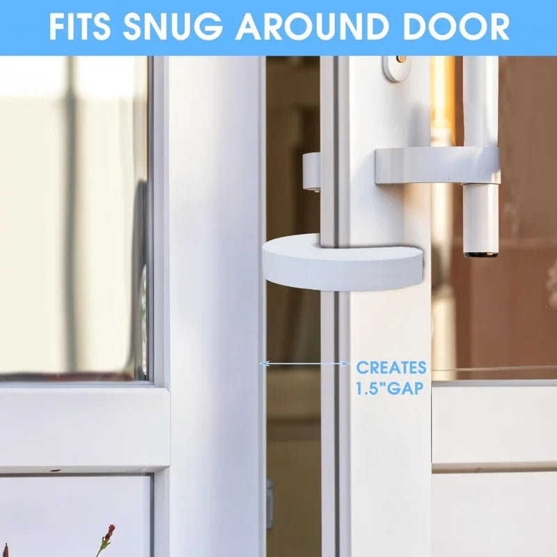 6pcs Baby Safety Door Stopper Newborn Furniture Protector Anti-pinch Hand Child Lock Finger Pinch Guard Proof Door Slam Stopper