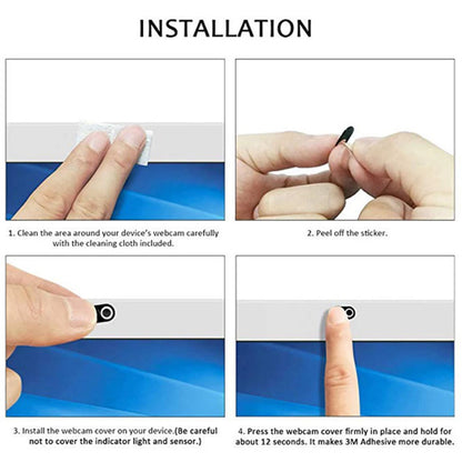 3PCS Phone Laptop PC Camera Cover Antispy Webcam Privacy Protector Privacy Protection Slide Shutter Shield For IMac For Ipad