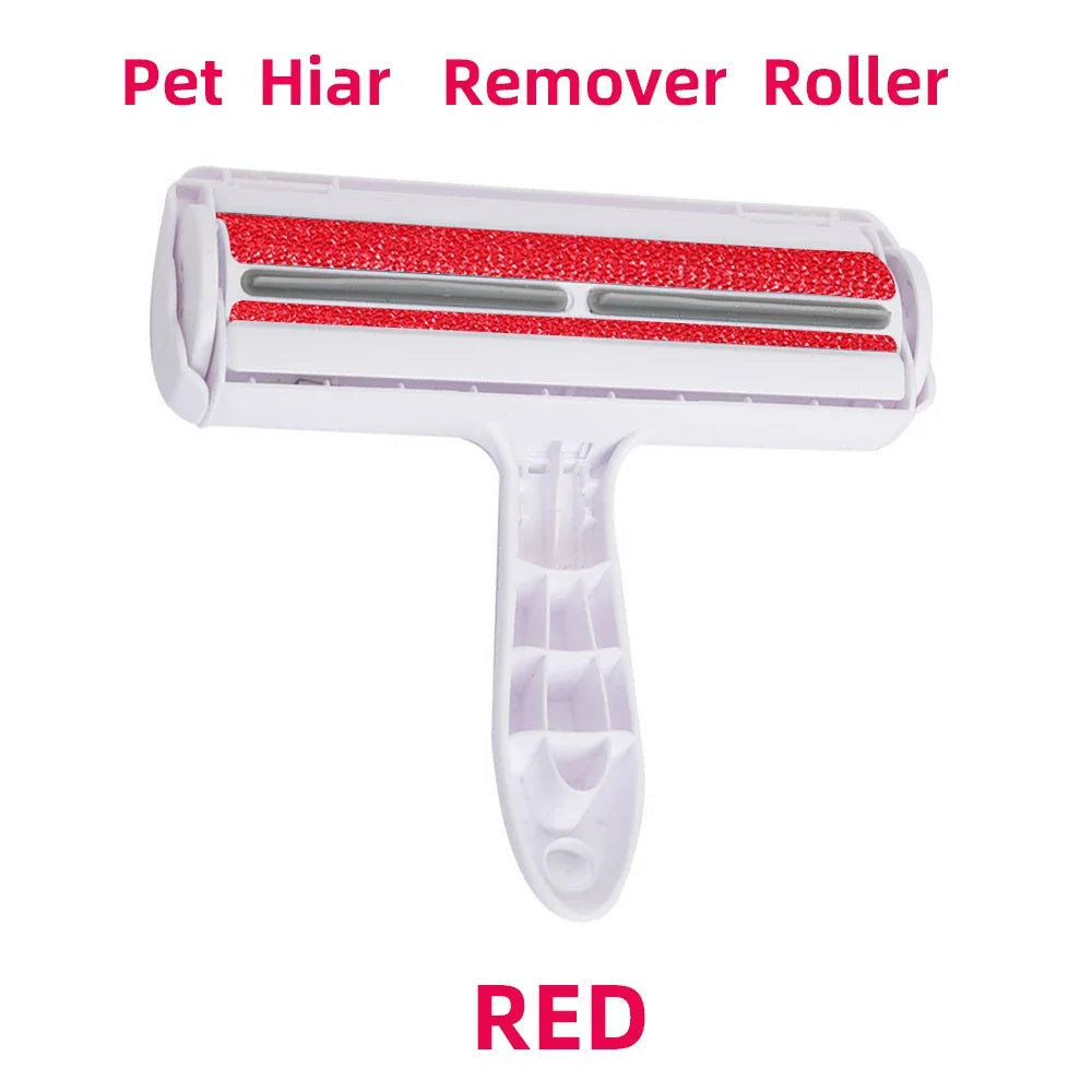 Pet Hair Remover Roller - Dog & Cat Fur Remover with Self-Cleaning Base - Efficient Animal Hair Removal Tool - Perfect for Furni
