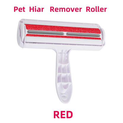 Pet Hair Remover Roller - Dog & Cat Fur Remover with Self-Cleaning Base - Efficient Animal Hair Removal Tool - Perfect for Furni