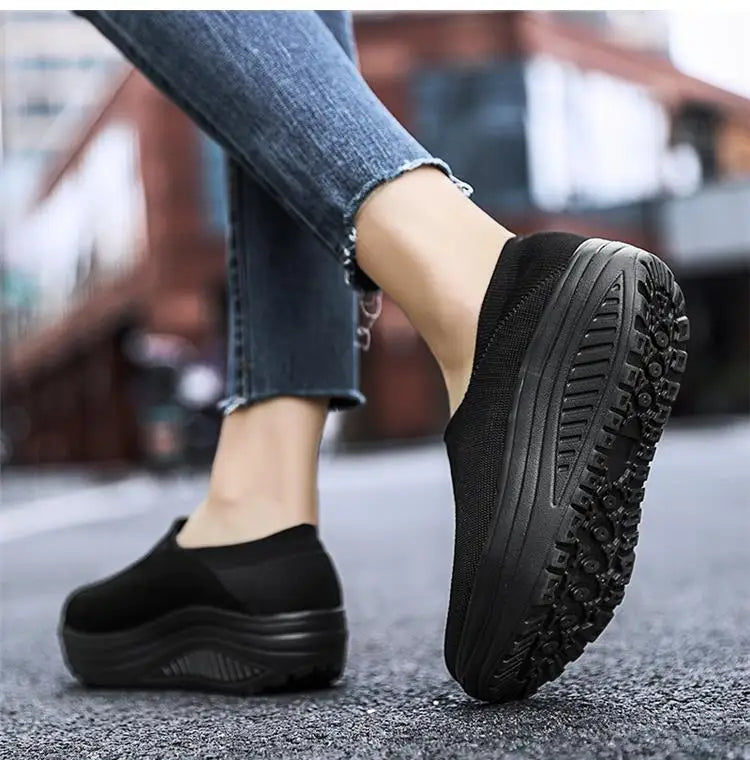 2024 Sneakers Shoes Women Footwear Platform Sneakers Trainers Shoes Ladies Loafers Chunky Sneakers Slip On Mujer Shoes Woman