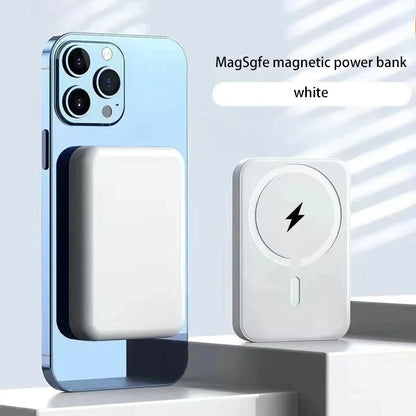 50000mAh Magnetic Wireless Power Bank External Portable Battery Pack for iPhone 12 13 14 15 Series Original 1:1