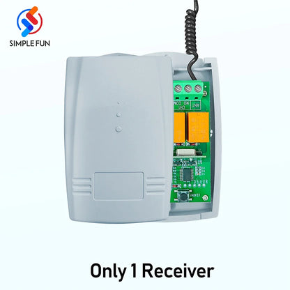 WiFi RF Smart Garage Sliding Door Opener Wireless Remote Control Switch AC DC 12V 24V Receiver Working with Rolling Code Tuya