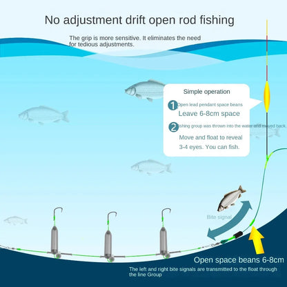 1pc 3 Hooks Fishing Hair Rigs Hook Iseni hook barb Carp Fishing Hook Suspension Anti Bottom Carp Rigs Fishing Lure